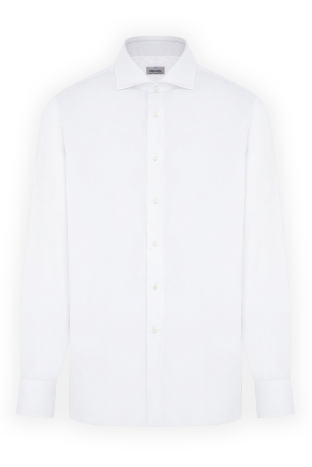 Alessandro Gherardi a premium, crisp white cotton shirt with a wide, cutaway collar. 196753 - photo 1