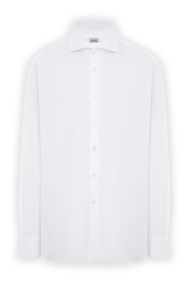 Alessandro Gherardi classic men's white shirt with a notched turn-down collar 196754 - photo 1