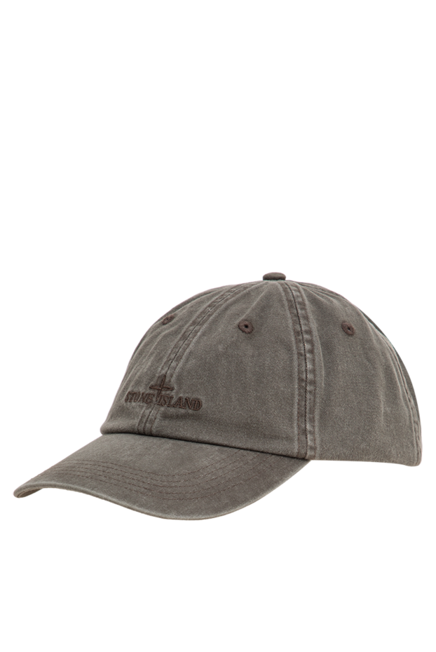 Stone Island men's cotton baseball cap with a delaminate effect 196791 - photo 3