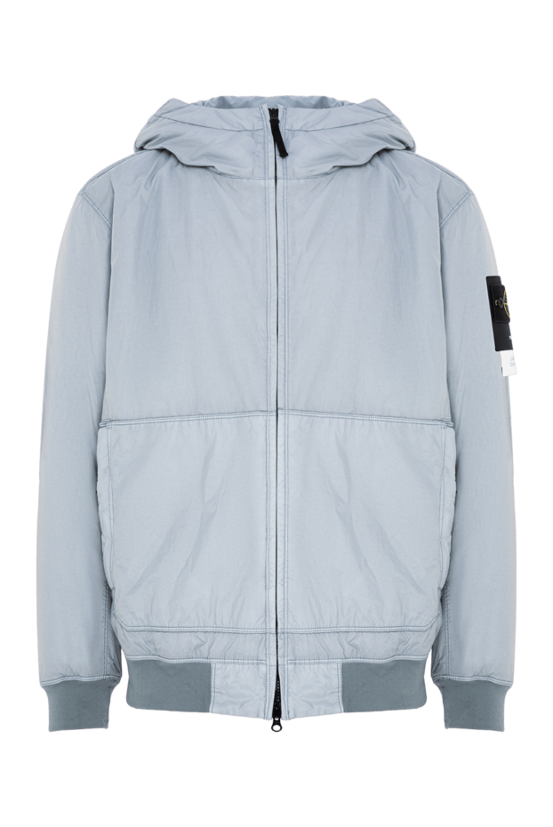 Stone Island primaloft insulated nylon hooded jacket with a distressed effect 196800 - photo 1