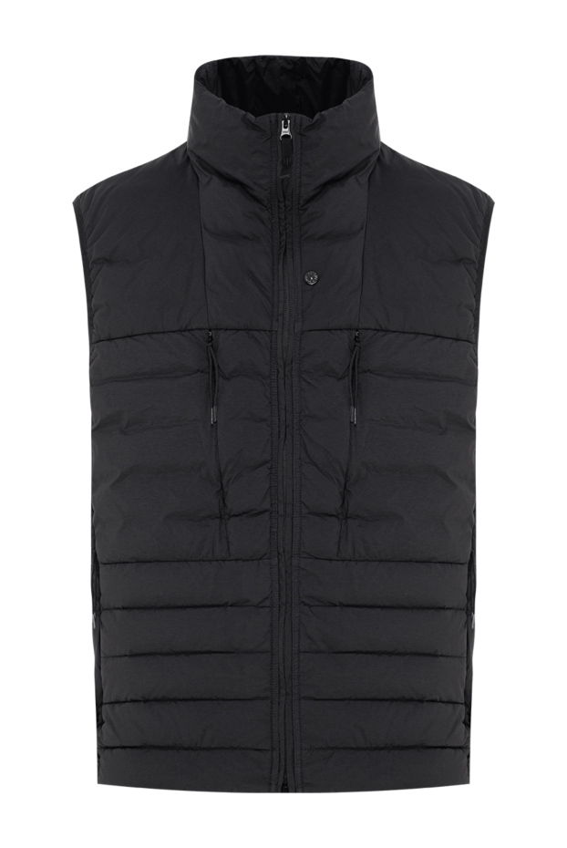 Stone Island black matte technical nylon vest with seamless stitching 196804 - photo 1