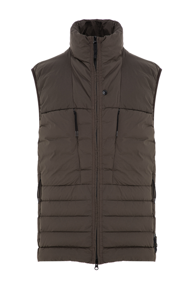 Stone Island men's seamless tunnel down vest with chest pockets 196805 - photo 1