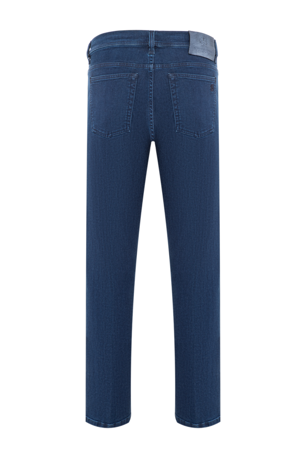 Scissor Scriptor blue tapered jeans made from premium heavyweight denim 196847 - photo 2