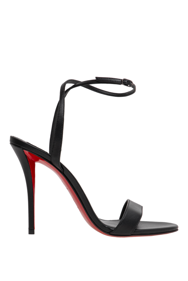 Christian Louboutin miss z black nappa leather sandals 196860 - photo 1