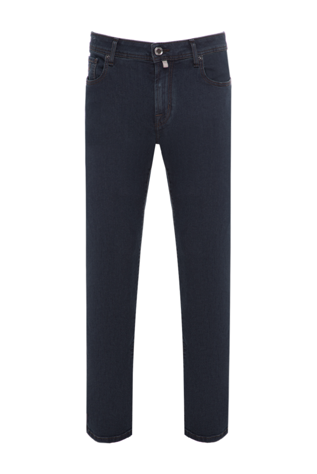 Jacob Cohen skinny jeans in deep sapphire with a blue leather patch 197131 - photo 1
