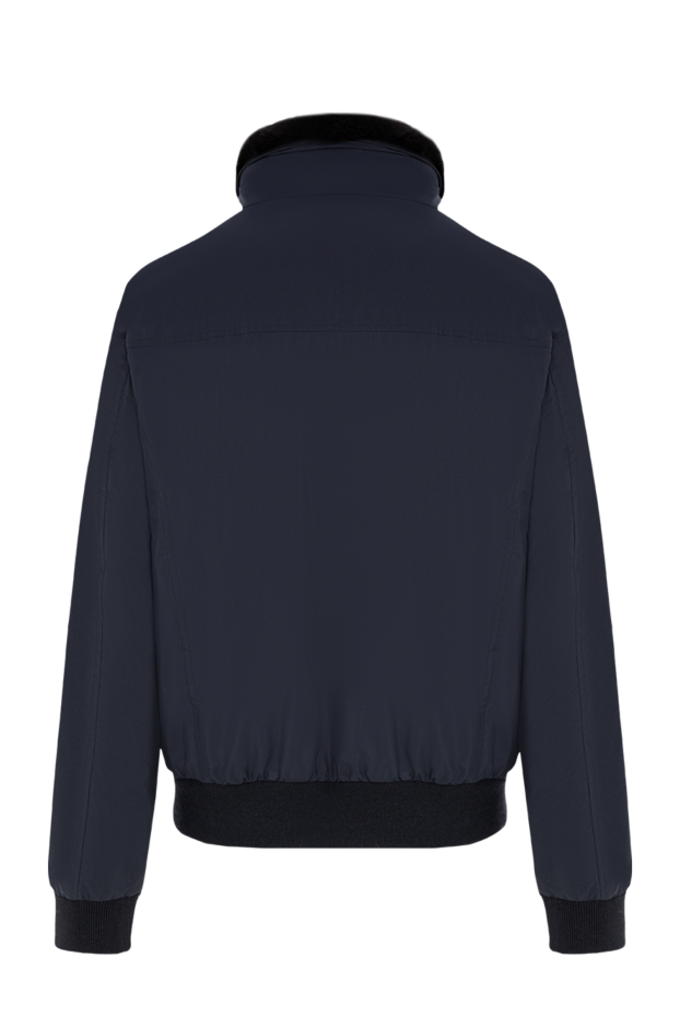 Moorer quilted bomber jacket made of high-tech textile with a fur collar 197388 - photo 2