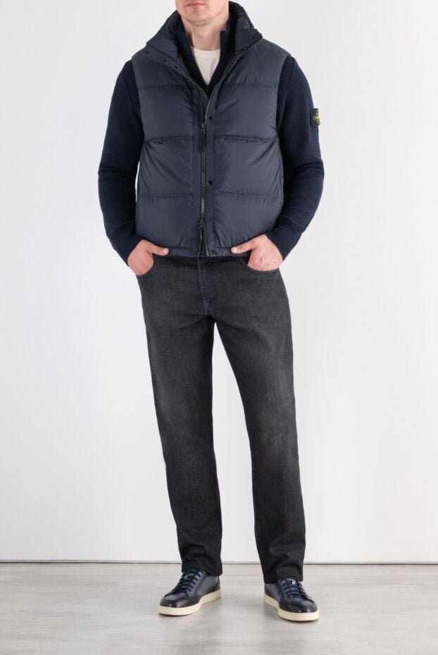 Stone Island a dense down vest made of wear-resistant matte material 197412 - photo 2