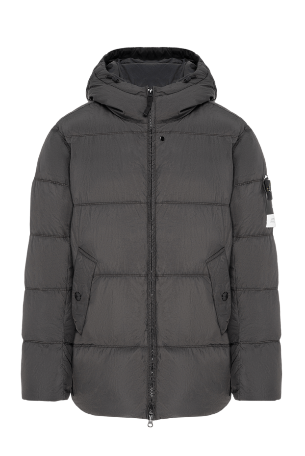 Stone Island down jacket with a hood and water-repellent coating 197415 - photo 1