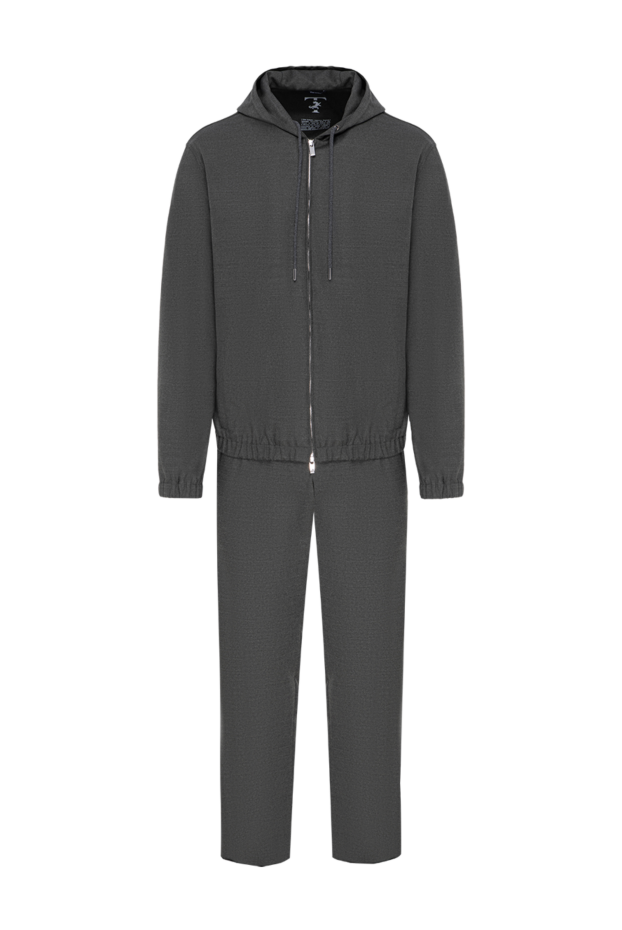 Tombolini wool tracksuit with a zip and an adjustable hood 197419 - photo 1