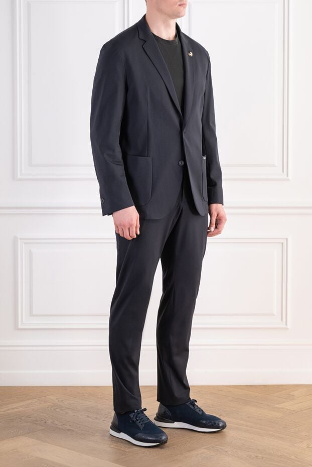 Tombolini two-piece business suit with patch pockets on the jacket 197427 - photo 3