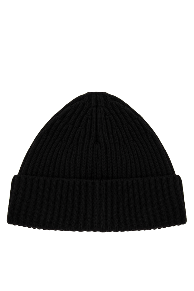 Stone Island knitted beanie hat made of natural wool with an authentic compass patch 197752 - photo 3