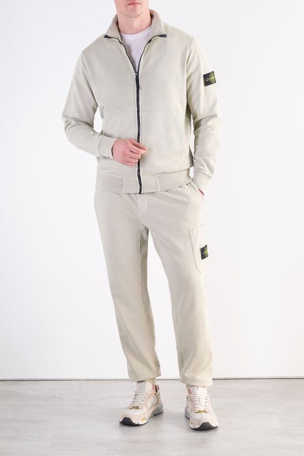 Stone Island a comfortable cotton suit with the iconic compass patch 197768 - photo 2