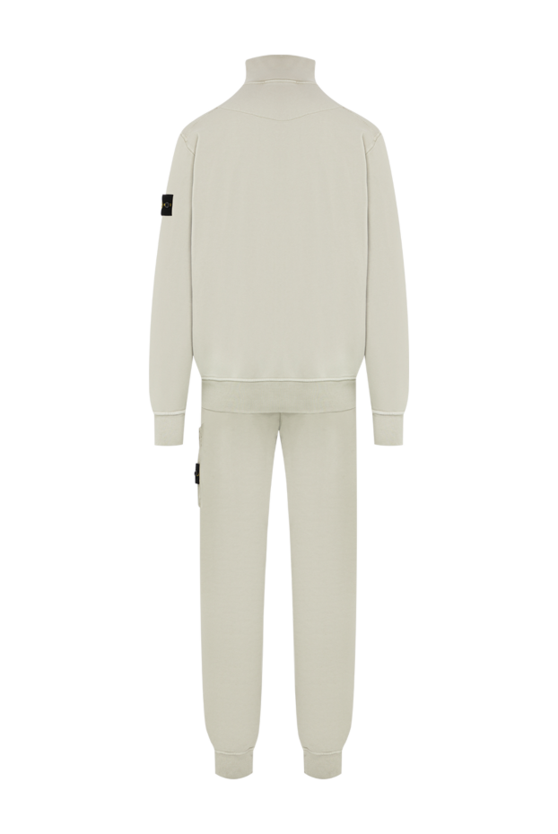 Stone Island комфортный хлопковый костюм с культовым патчем компаса 197768 - фото 2