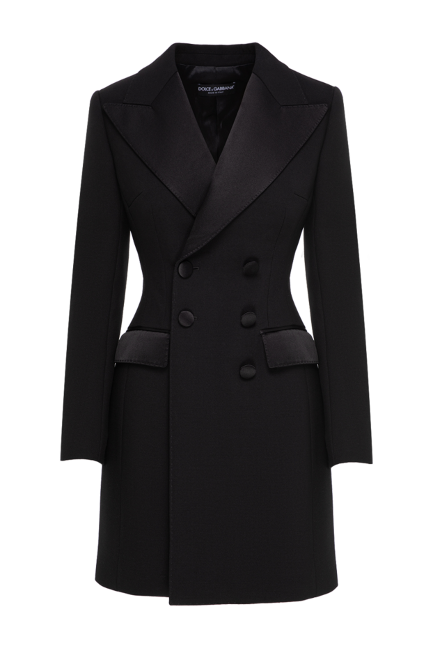 Dolce & Gabbana double-breasted jacket dress with black satin lapels 197827 - photo 1