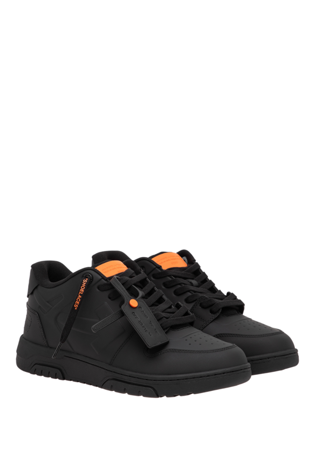 Off-White men's black out of office molded sneakers with arrows 197835 - photo 3