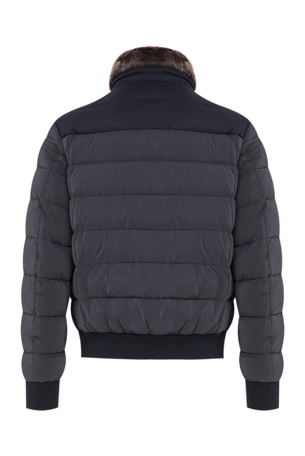 Moorer men's down-filled bomber jacket in signature deep navy 197848 - photo 3