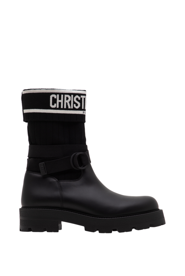 Dior d-major women's high boots with a chunky grooved sole 197902 - photo 1