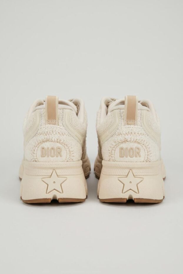 Dior chrono sneakers with a terry effect and leather inserts 197903 - photo 2