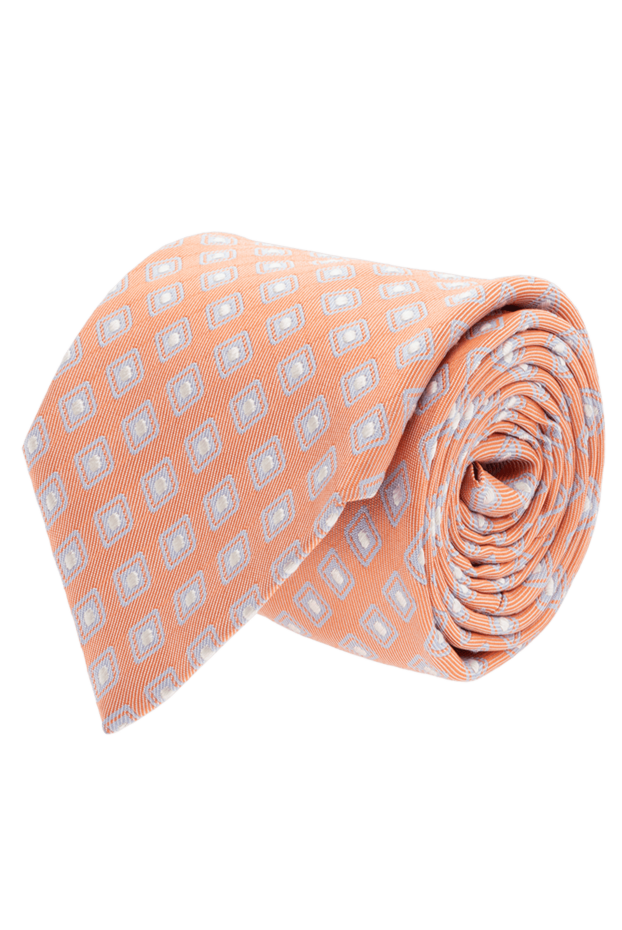 Canali man tie silk orange for men buy with prices and photos 936615 - photo 1