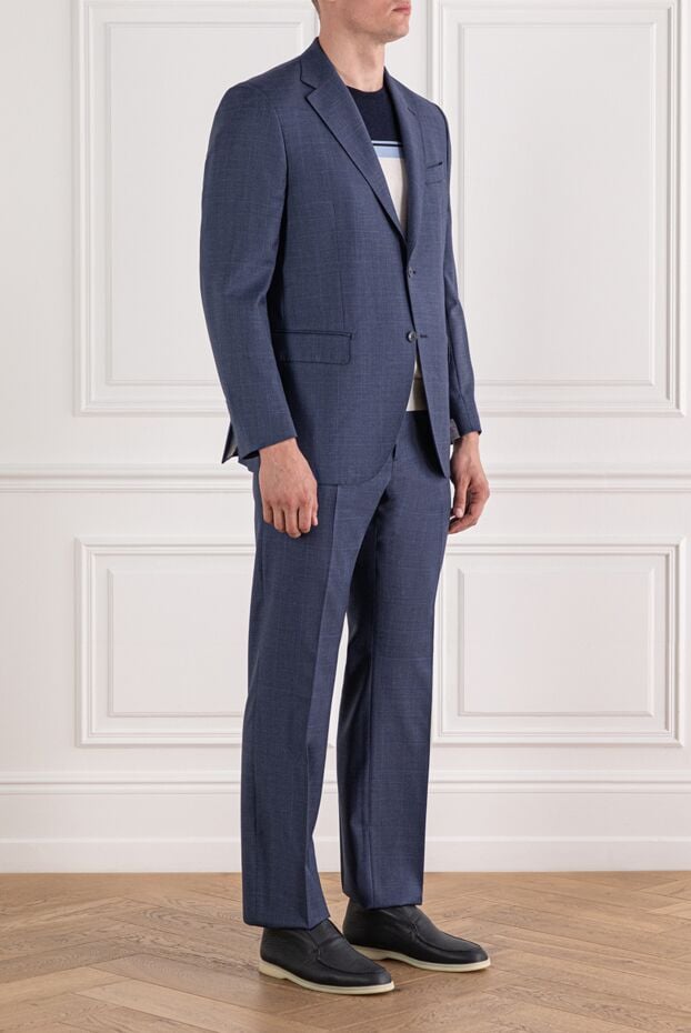 Brioni classic men's suit, dark, with barely noticeable stripes 950168 - photo 3