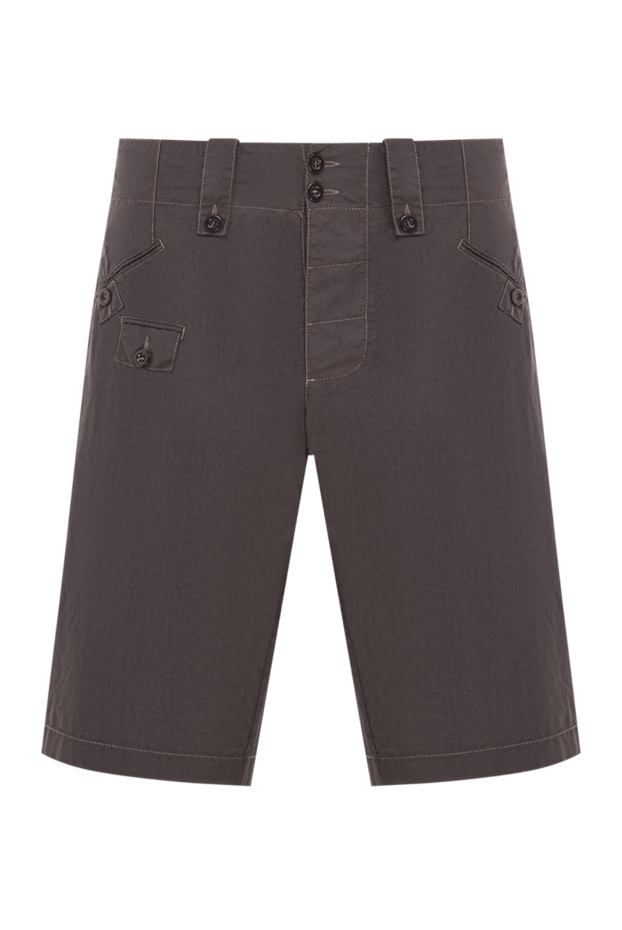 Dolce & Gabbana beige men's cotton shorts with decorative buttons 979105 - photo 1