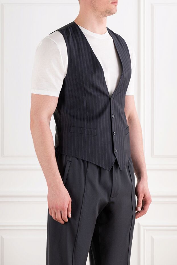 Dolce & Gabbana black wool vest 979147 - photo 3