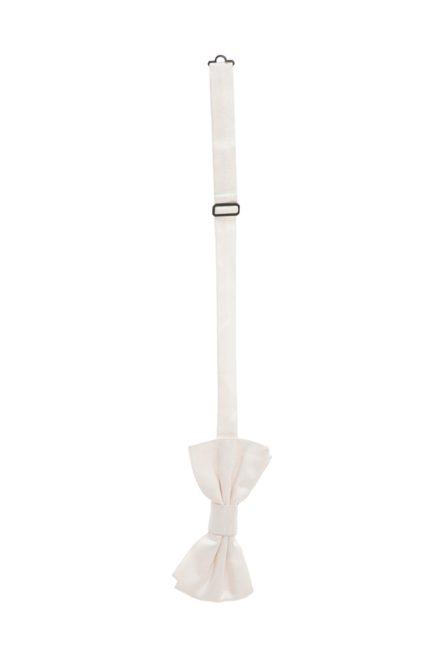 Dolce & Gabbana white silk bow tie for men 981116 - photo 3