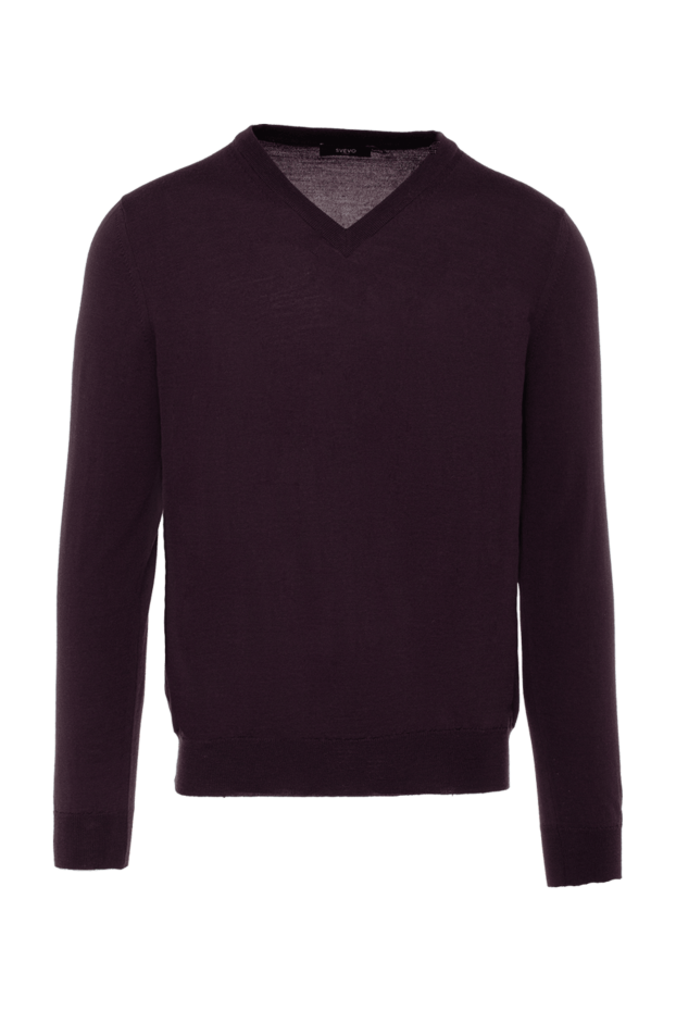 Svevo man wool jumper burgundy for men buy with prices and photos 983093 - photo 1