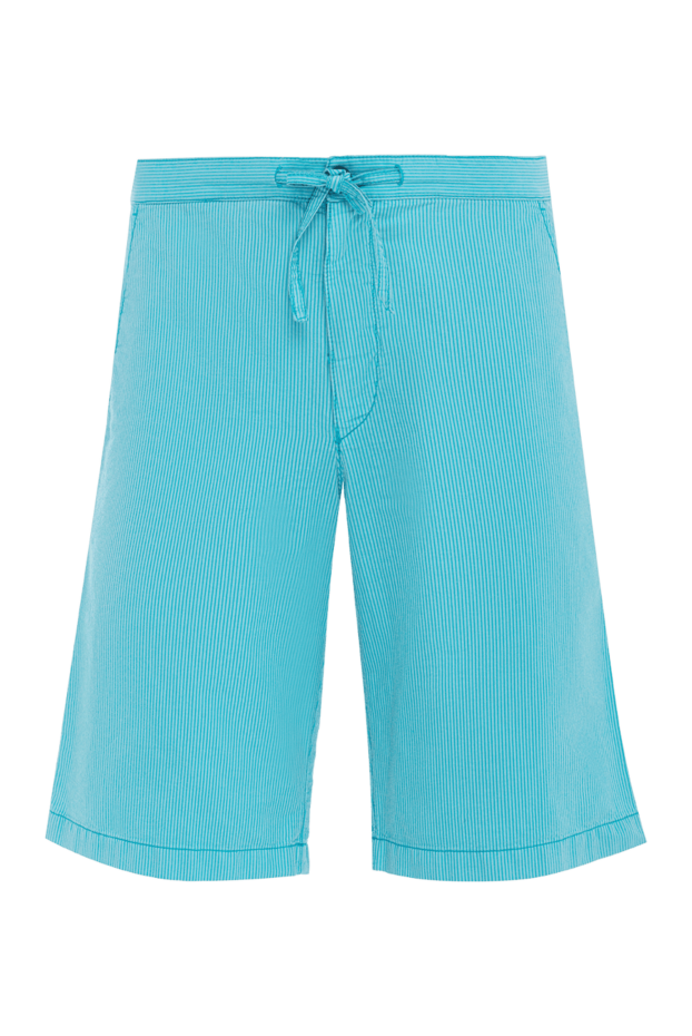 Armani man cotton and polyester shorts blue for men buy with prices and photos 985505 - photo 1