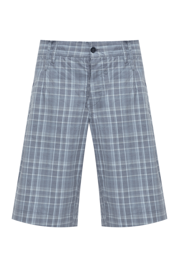 Dolce & Gabbana men's loose-fitting bermuda shorts made from breathable fabric with a tartan pattern 986155 - photo 1
