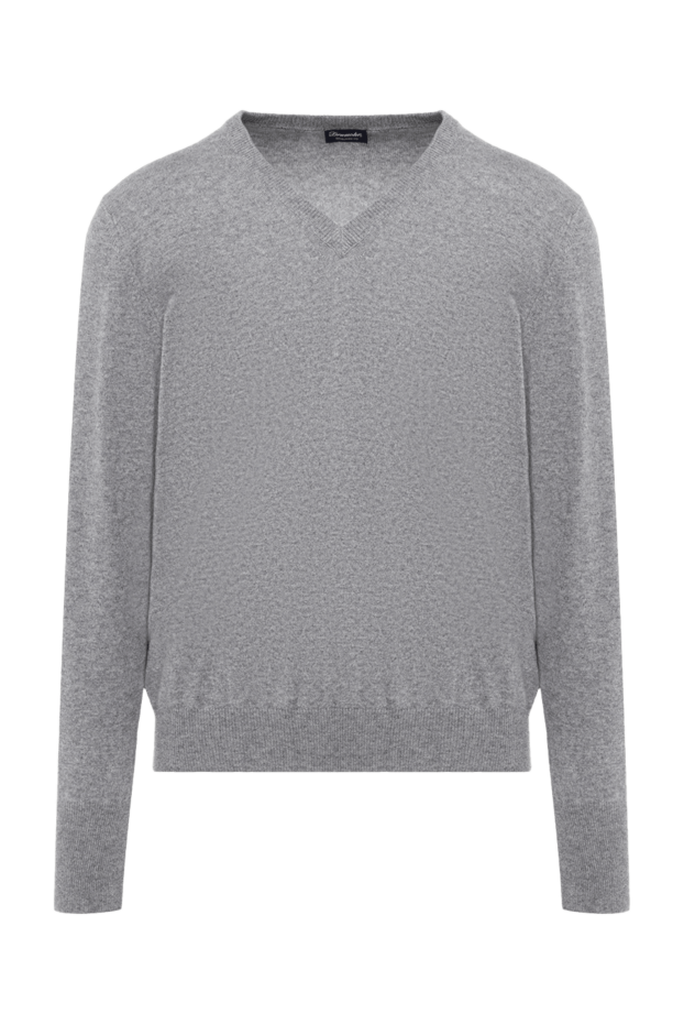 Drumohr gray men's wool, acrylic and alpaca sweater 993075 - photo 1