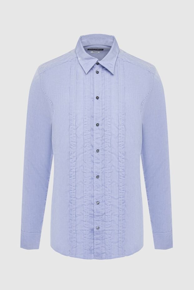 Dolce & Gabbana long sleeve cotton shirt with draped placket 994802 - photo 1