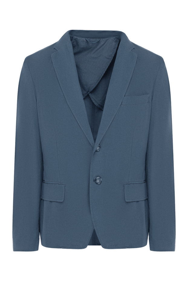 Ballantyne blue cotton jacket for men 996068 - photo 1