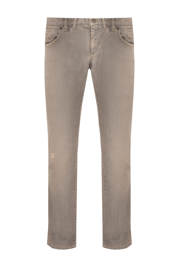 Dolce & Gabbana men's jeans made of cotton gray 996509 - photo 1