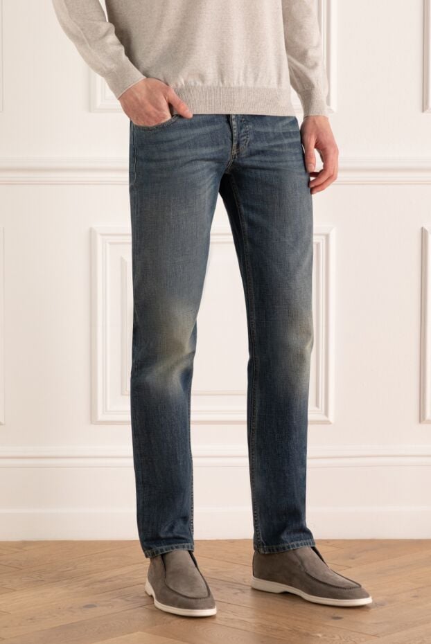 Gucci blue jeans with scuffs and a boiled effect 999918 - photo 3