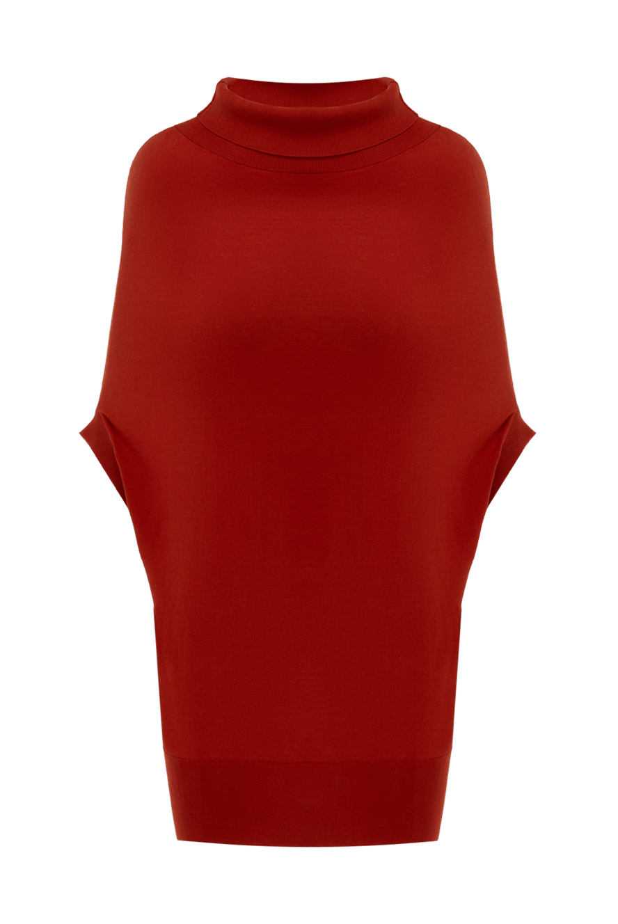 Malo женские платье из хлопка бордовое женское купить с ценами и фото 132163 - фото 1