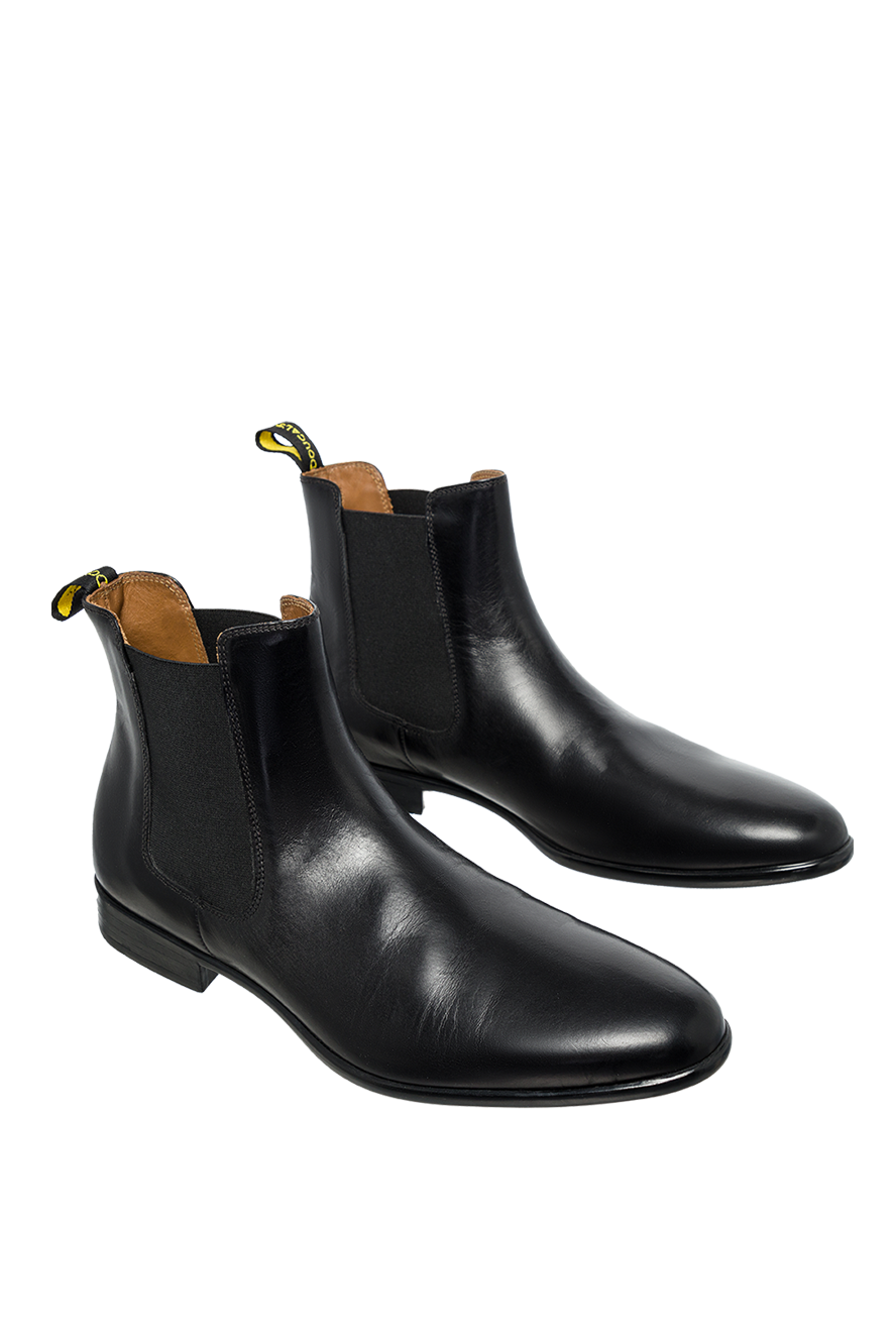 Doucal`s чоловічі чоловічі черевики зі шкіри чорні купити фото з цінами 132877
