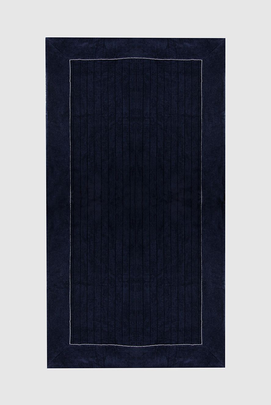 Corneliani чоловічі рушник пляжний з бавовни синій чоловіче купити фото з цінами 133950