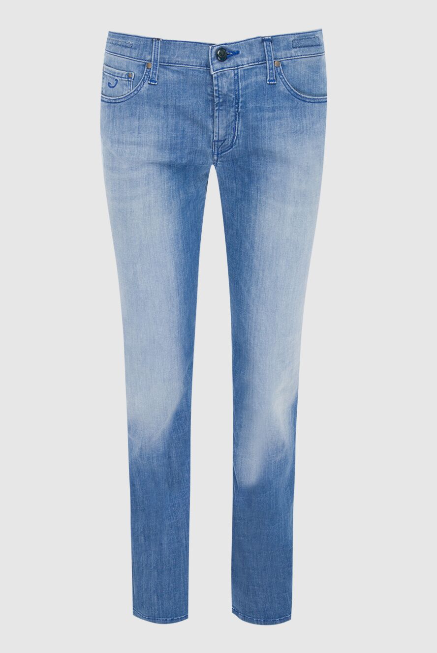 Jacob Cohen женские джинсы голубые женские купить с ценами и фото 136687 - фото 1