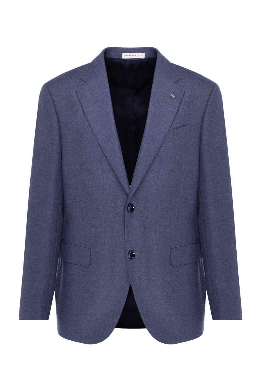 Sartoria Latorre man gray wool and cashmere jacket for men 141795 - photo 1