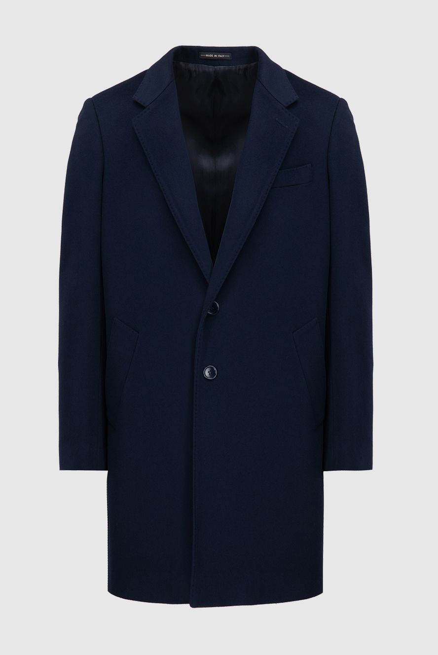 Cesare di Napoli чоловічі пальто з вовни синє чоловіче купити фото з цінами 149199