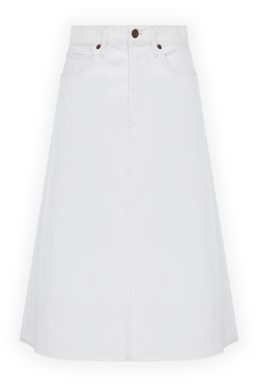 Citizens of Humanity woman white cotton skirt for women 149818 - photo 1