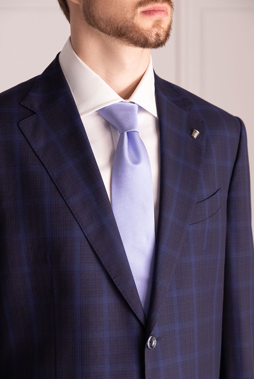 Corneliani чоловічі краватка з шовку фіолетова чоловіча купити фото з цінами 153837