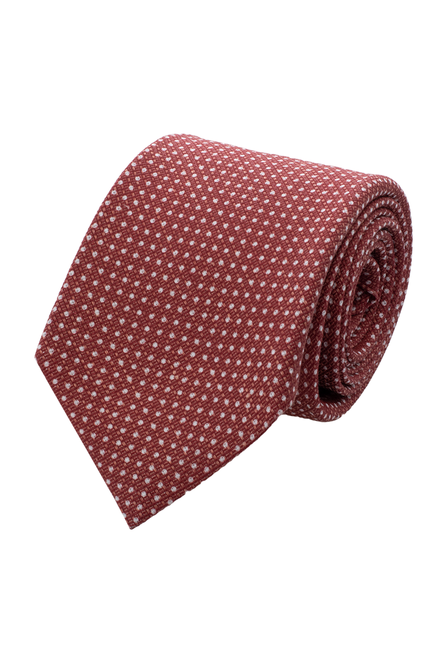 Corneliani чоловічі краватка з шовку бордова чоловіча купити фото з цінами 153845