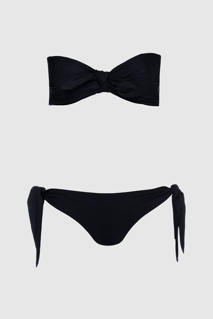 Saint Laurent woman black women's two-piece swimsuit made of nylon and elastane buy with prices and photos 157288 - photo 1