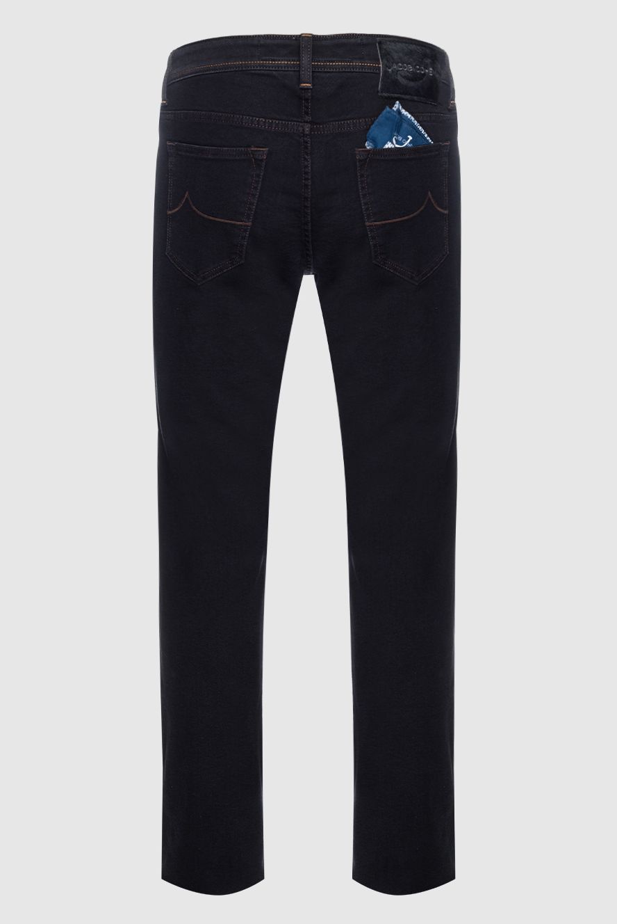 Jacob Cohen чоловічі джинси з бавовни чорні чоловічі купити фото з цінами 159453