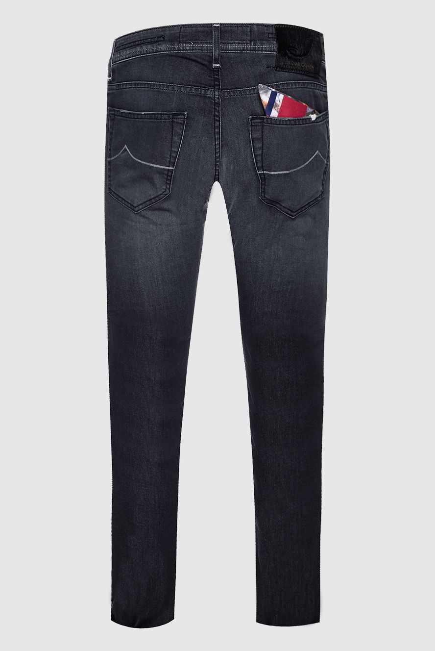 Jacob Cohen чоловічі джинси з бавовни та поліаміду сірі чоловічі купити фото з цінами 160187