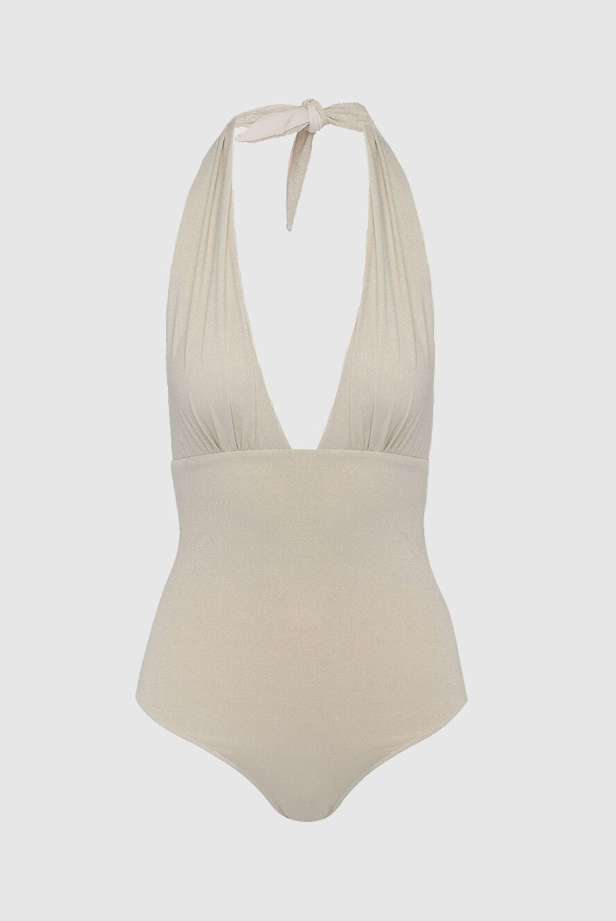 MC2 Saint Barth woman beige women's swimsuit made of polyamide and elastane buy with prices and photos 160481 - photo 1