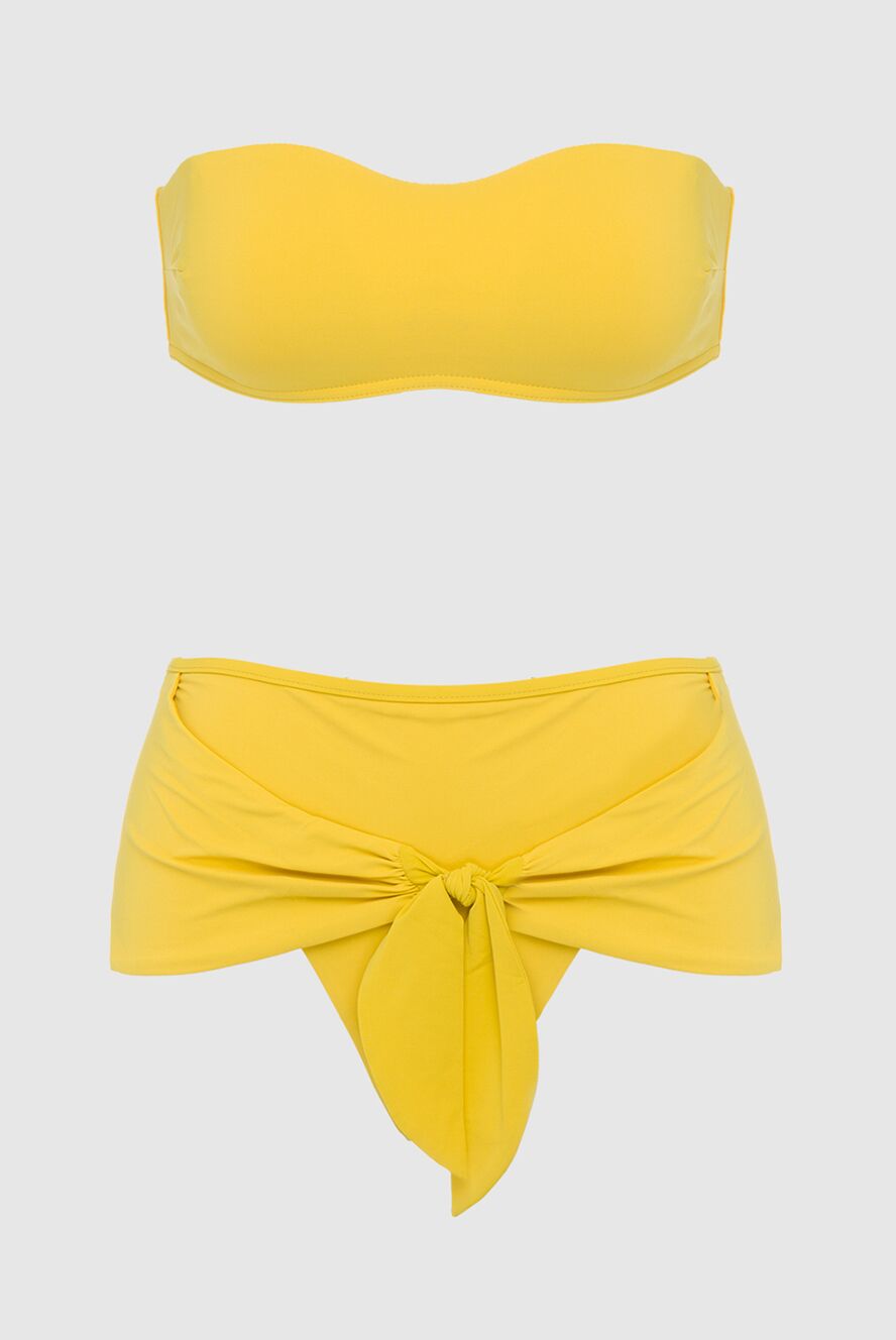 Zimmermann woman swimsuit made of polyamide and elastane yellow for women 162178 - photo 1