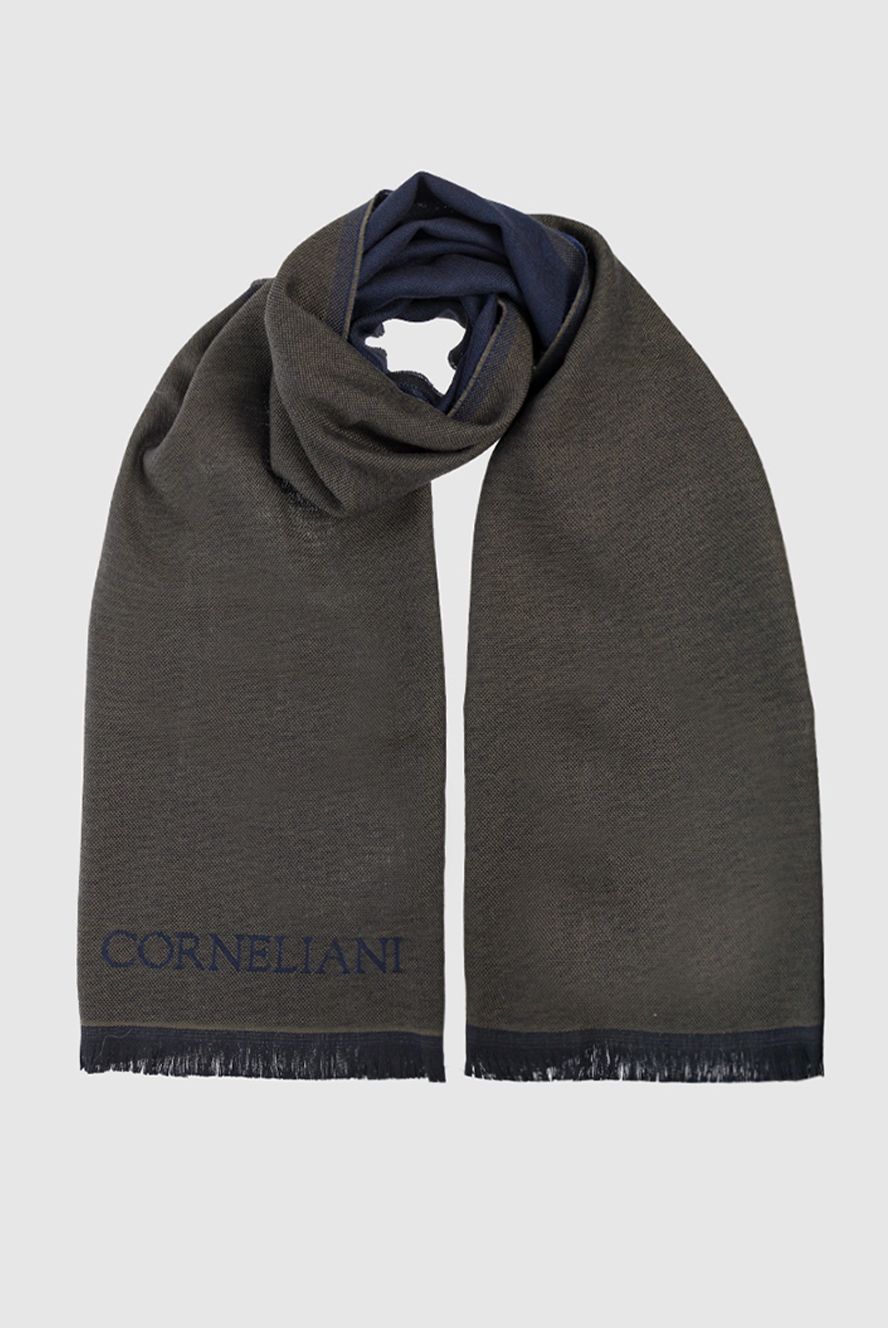 Corneliani чоловічі шарф з вовни зелений чоловічий купити фото з цінами 163341